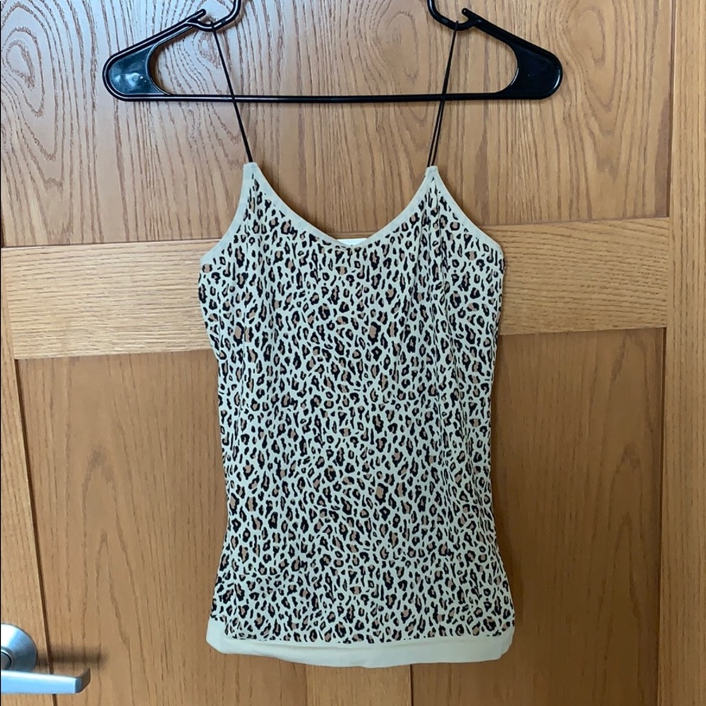 Yelete One Size(S-XL) Leopard Stretch Cami NWT